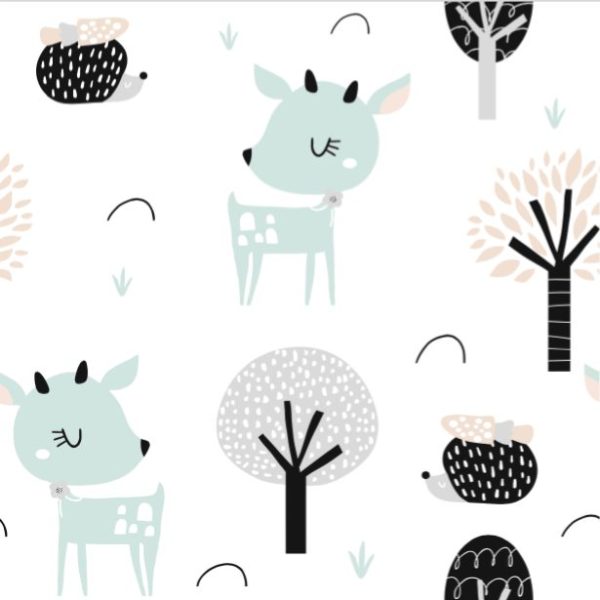 Nights with Bambi Wallpaper