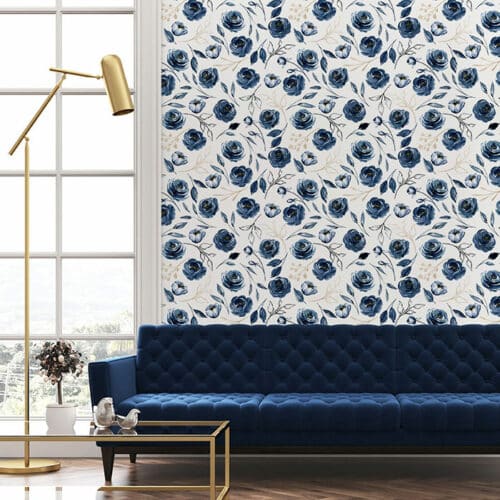 Blue Blossom wallpaper and wall murals for sale in South Africa. Wallpaper and wall mural online store with a huge range for sale.