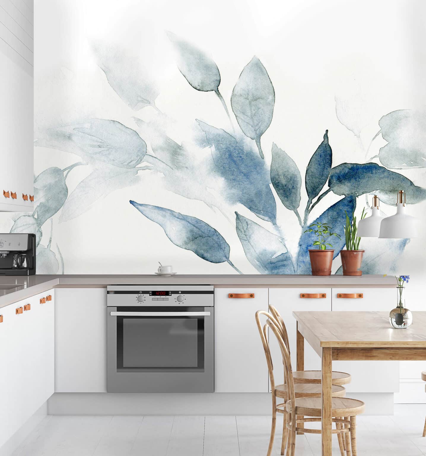 wallpaper mural south africa watercolour divine lights