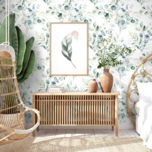 Eucalyptus Watercolour wallpaper and wall murals for sale in South Africa. Wallpaper and wall mural online store with a huge range for sale.