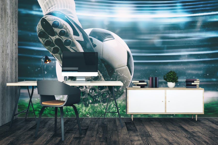 football wallpaper and wall murals for sale in South Africa. Wallpaper and wall mural online store with a huge range for sale.