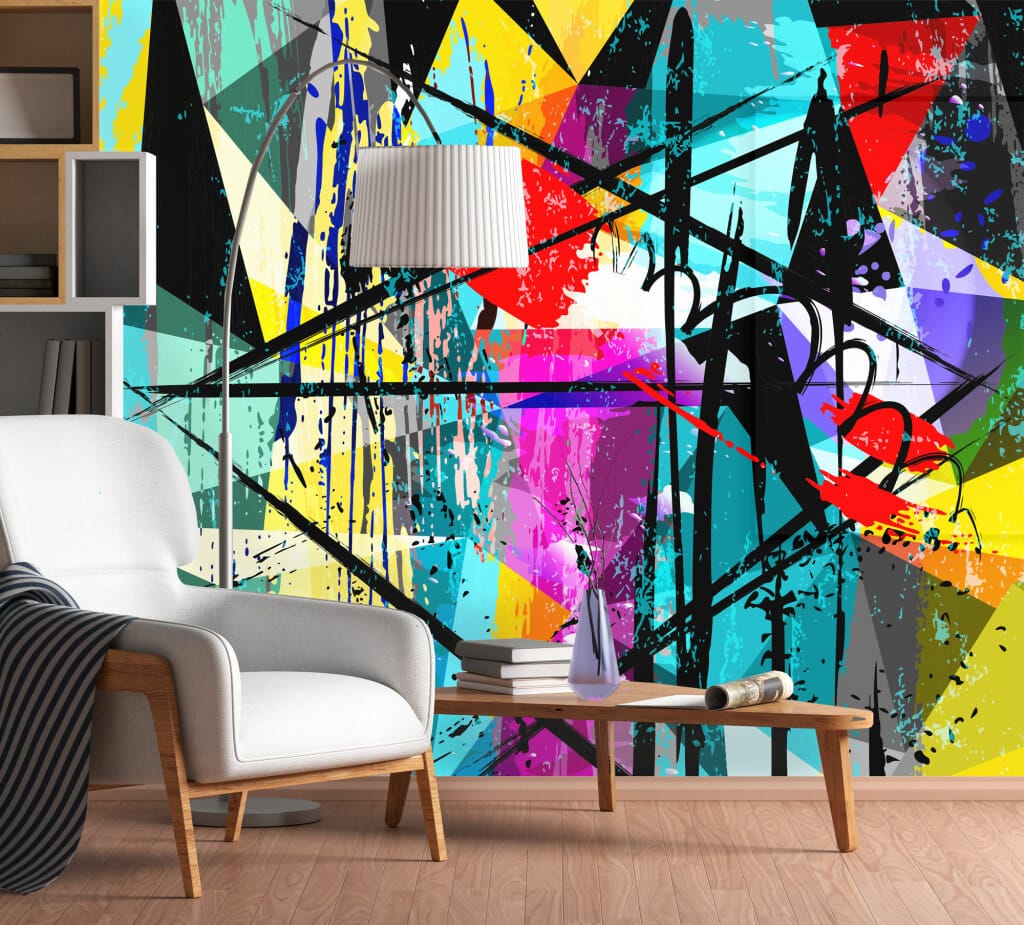 Abstract colourful  wallpaper for sale South Africa