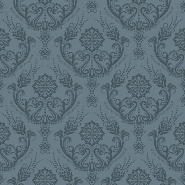 Damask eggshell wallpaper