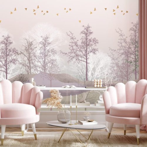 Misty forest wallpaper and wall murals for sale in South Africa. Wallpaper and wall mural online store with a huge range for sale.