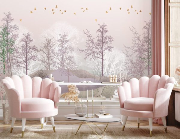 Misty forest wallpaper and wall murals for sale in South Africa. Wallpaper and wall mural online store with a huge range for sale.
