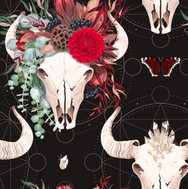 Festival of the bull decorations wallpaper and wall murals shop in South Africa. Wallpaper and wall mural online store with a huge range for sale.