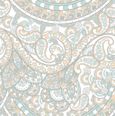 Golden mosaic paisley style wallpaper and wall murals shop in South Africa. Wallpaper and wall mural online store with a huge range for sale.