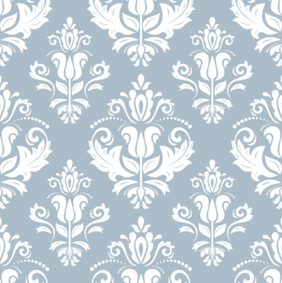 Blue and white damask style  wallpaper and wall murals shop in South Africa. Wallpaper and wall mural online store with a huge range for sale.