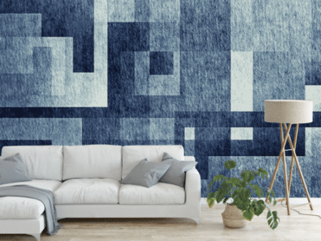 abstract blue wallpaper and wall murals for sale in South Africa. Wallpaper and wall mural online store with a huge range for sale.