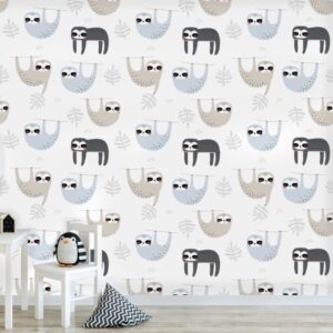 Slothness wallpaper and wall murals shop in South Africa. Wallpaper and wall mural online store with a huge range for sale.
