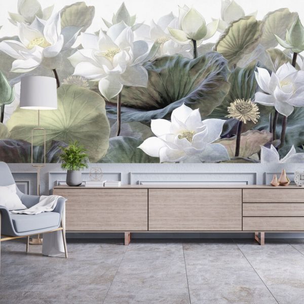 Water lily Abstract wallpaper for sale South Africa