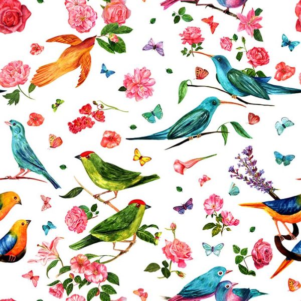 Flapping White Wallpaper