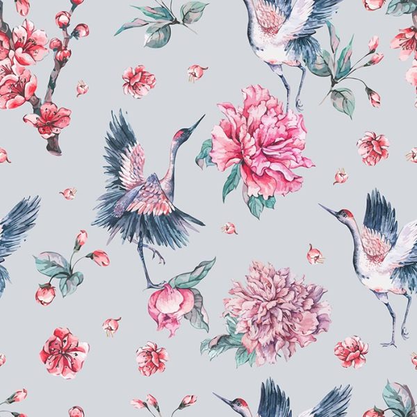 Flushing Cranes Wallpaper