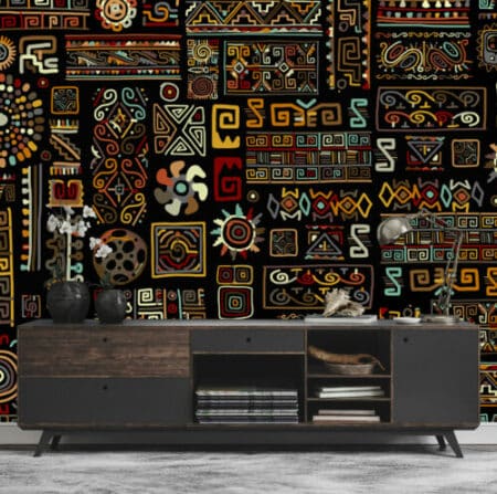 black Wallpaper and wall murals South Africa.
