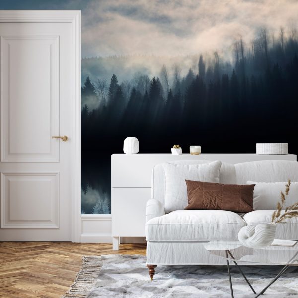 Watercolour landscape Wallpaper and wall murals South Africa.