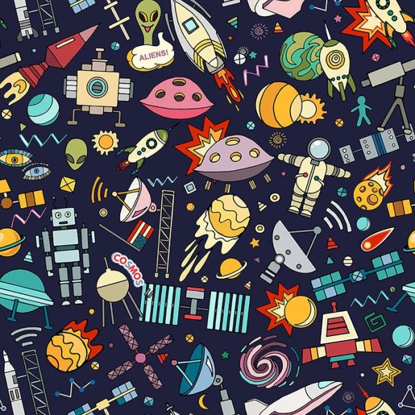 Spaced Out Wallpaper