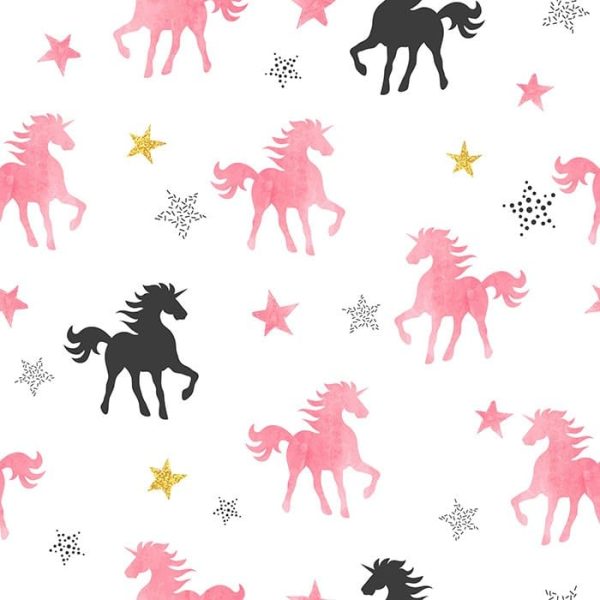 Blush Broncos Unicorn Wallpaper