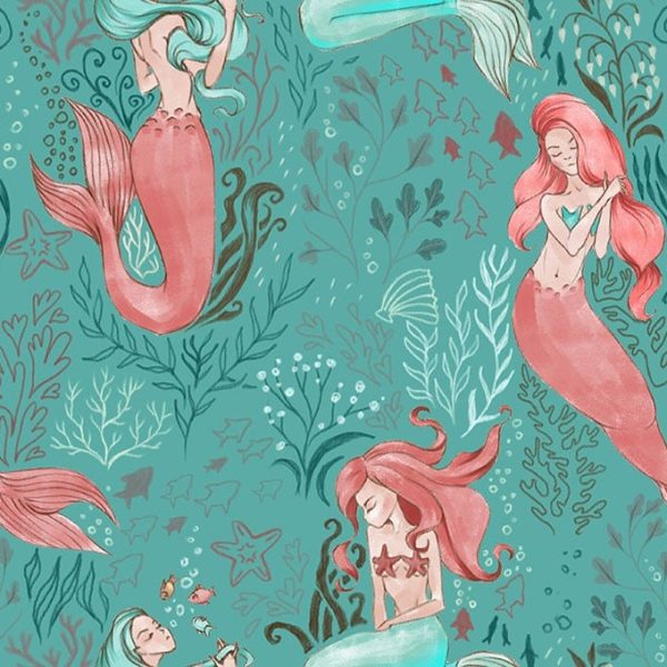 Airy Mermaids Wallpaper