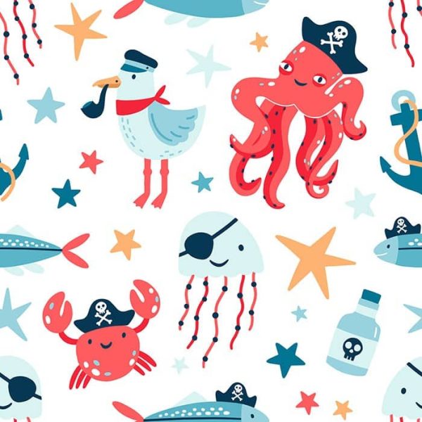 Plush Pirates Wallpaper