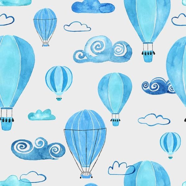 Blue Floaters Wallpaper