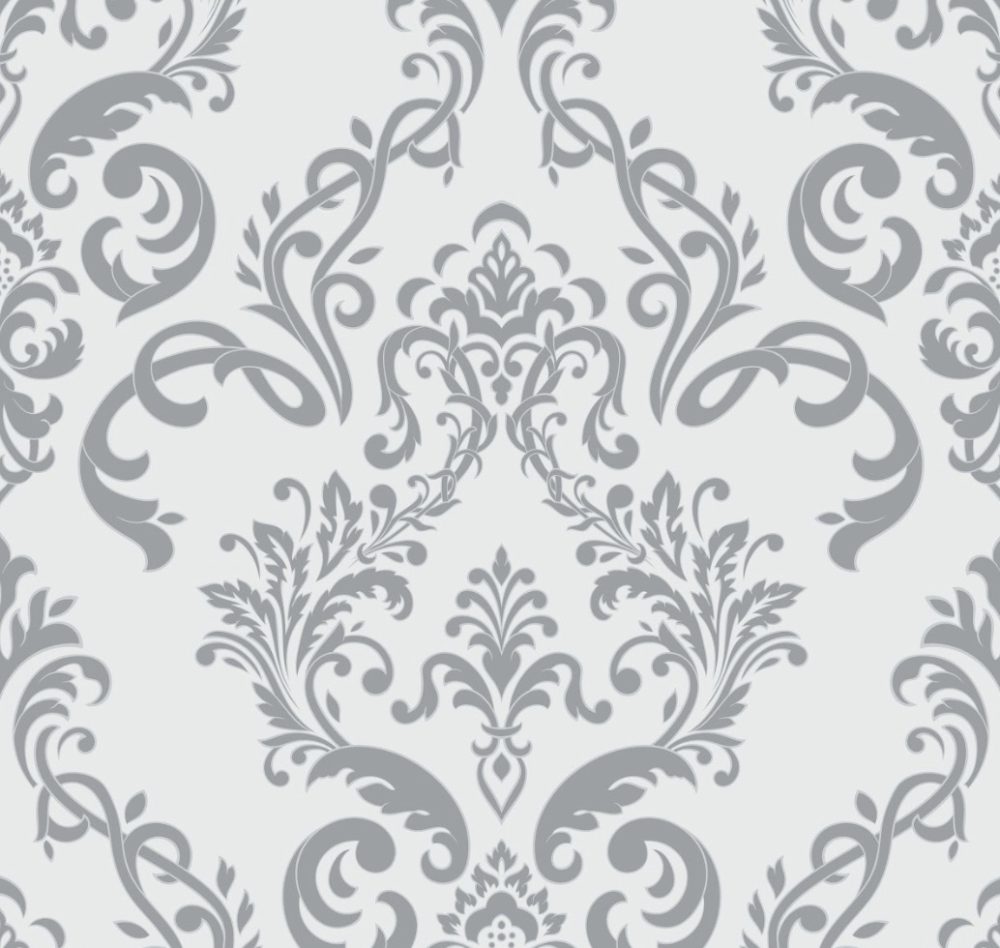 light grey damask wallpaper and wall murals shop in South Africa. Wallpaper and wall mural online store with a huge range for sale.