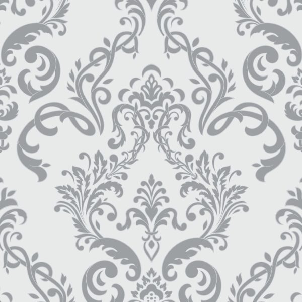 light grey damask wallpaper and wall murals shop in South Africa. Wallpaper and wall mural online store with a huge range for sale.