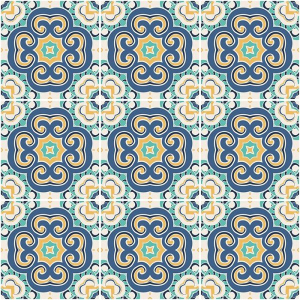 Cortes Tile Wallpaper