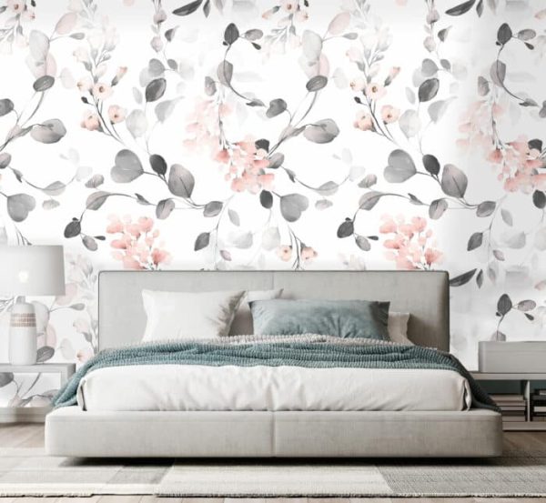 Mural Eucalyptus Grey wallpaper and murals for sale in South Africa. Wallpaper and wall mural online store with a huge range for sale.