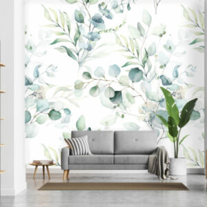 Eucalyptus watercolour mural wallpaper and murals for sale in South Africa. Wallpaper and wall mural online store with a huge range for sale.