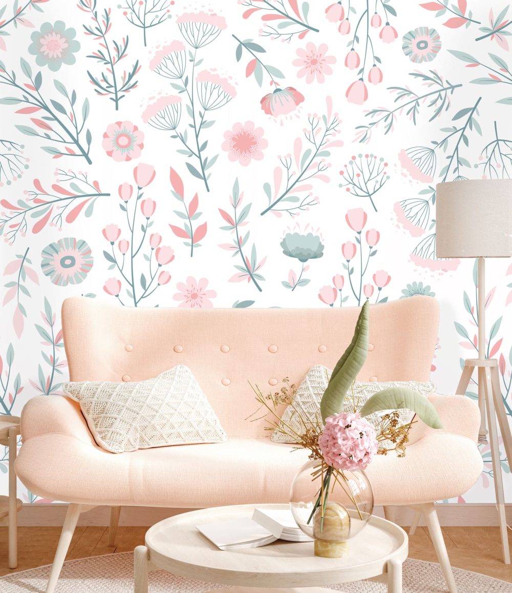 Flower Wallpaper and wall murals South Africa.