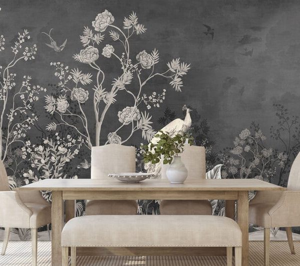 Peacock Wallpaper and wall murals South Africa.