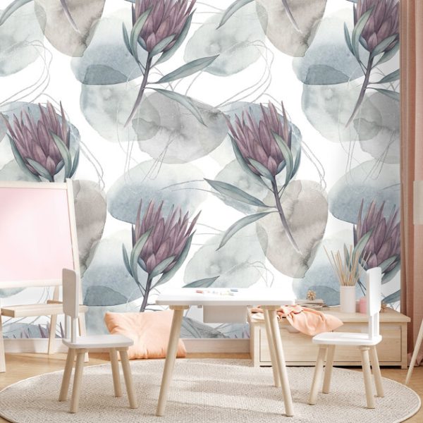 Protea Wallpaper and wall murals South Africa.