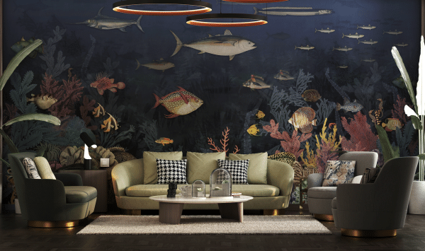 Fish Wallpaper and wall murals South Africa.