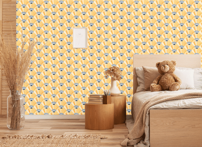 Ilanga Yellow Weave Wallpaper | Wallpaper Online