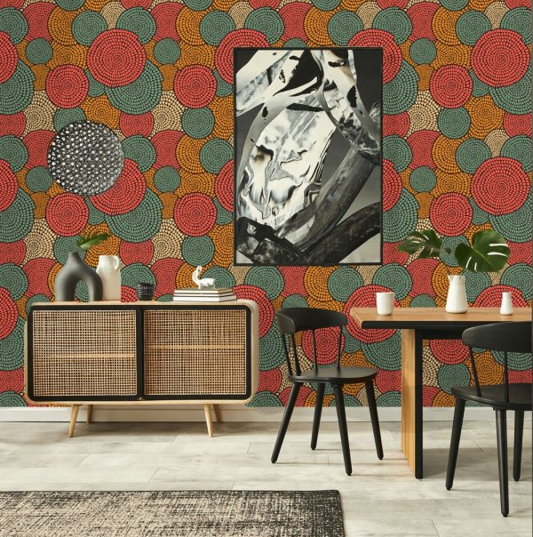 African pattern Wallpaper and wall murals South Africa.