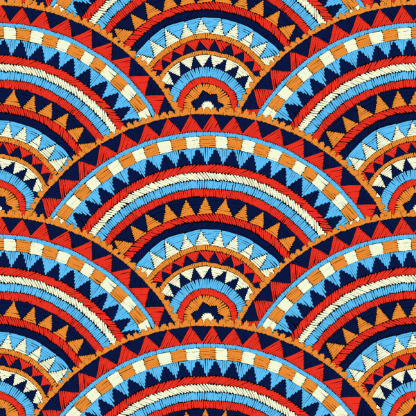 African pattern Wallpaper and wall murals South Africa.