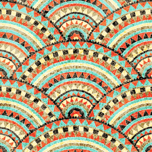 Seigaiha Summer Wallpaper