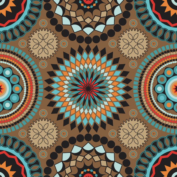 African pattern Wallpaper and wall murals South Africa.