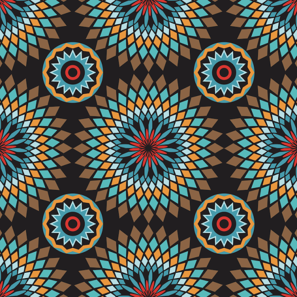 African pattern Wallpaper and wall murals South Africa.