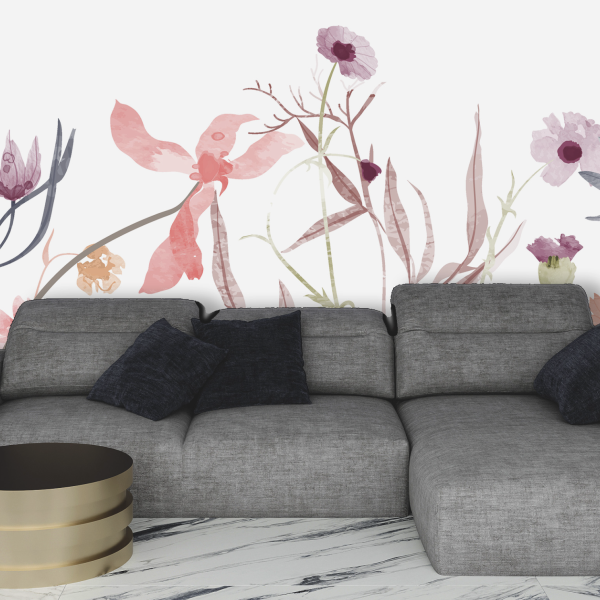 Abstract leaves Wallpaper and wall murals South Africa.