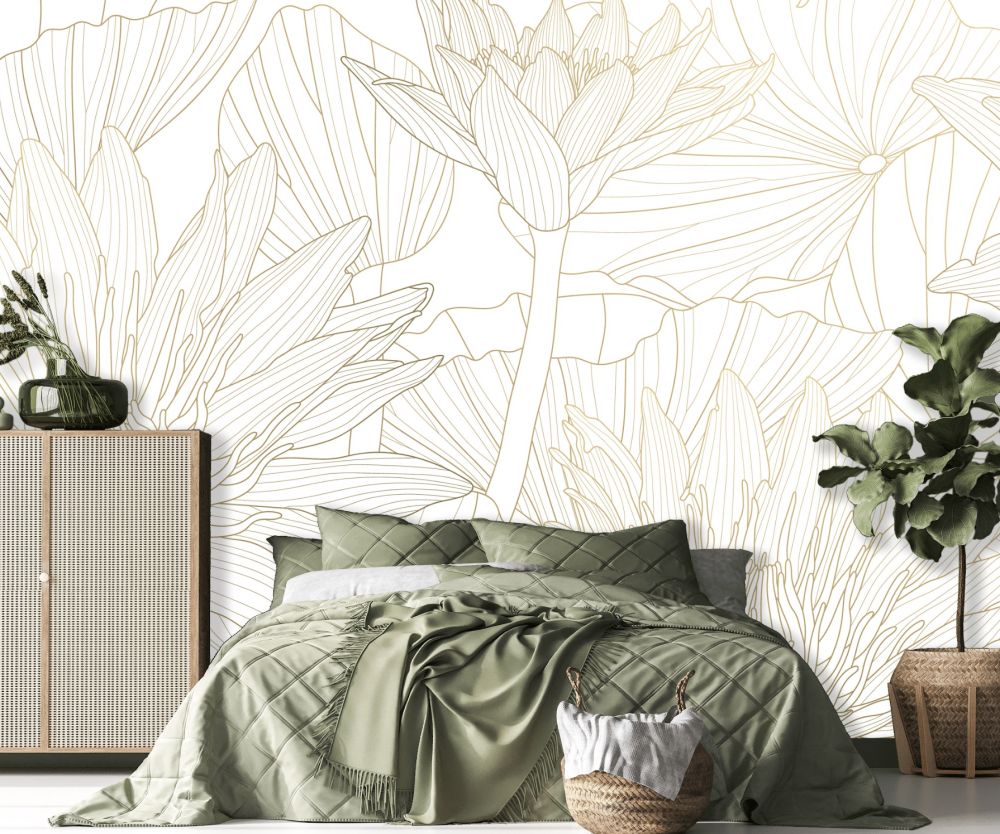 Abstract plant Wallpaper and wall murals South Africa.