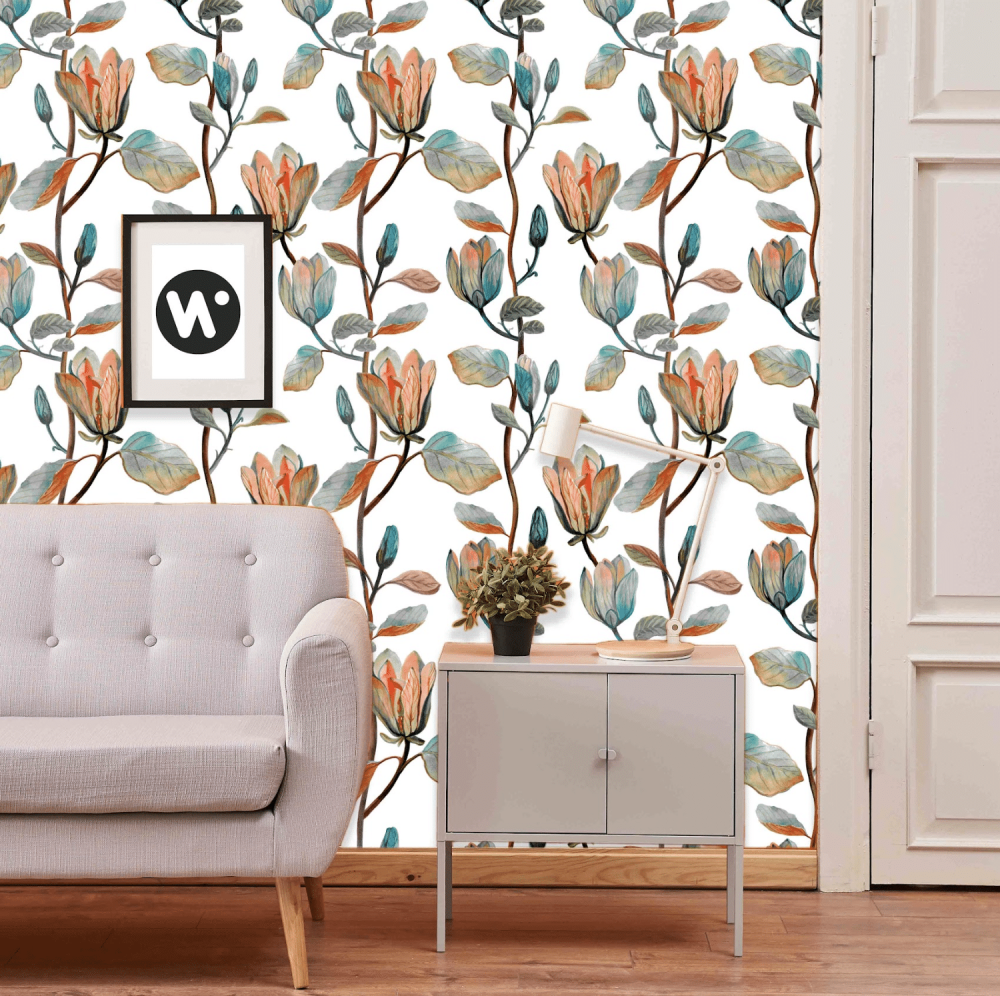 Botanical Wallpaper and wall murals South Africa.