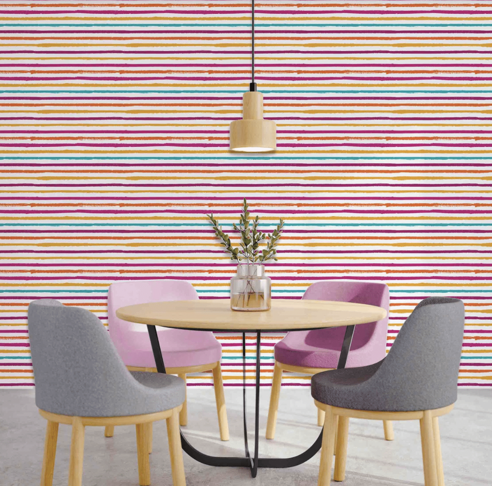 stripe Wallpaper and wall murals South Africa.