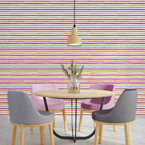 stripe Wallpaper and wall murals South Africa.