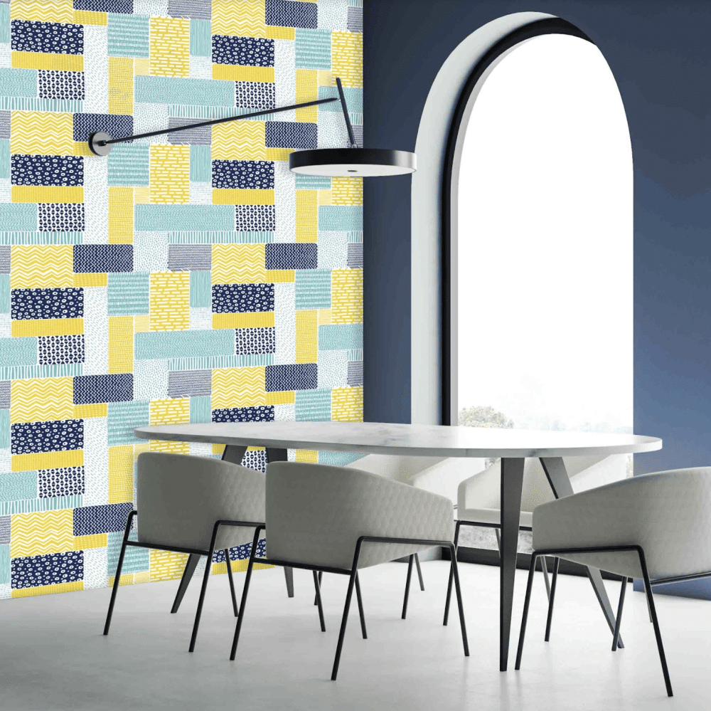 Patchwork Wallpaper and wall murals South Africa.