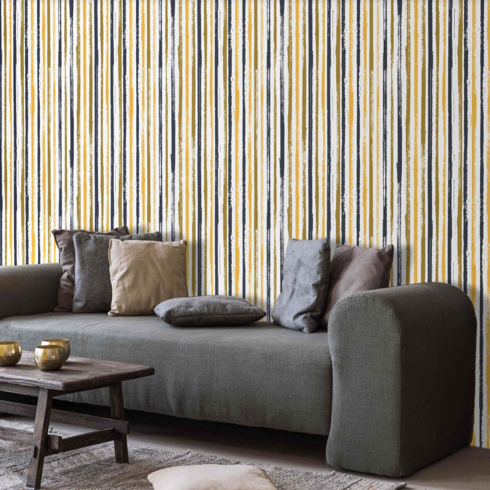 Stripe Wallpaper and wall murals South Africa.