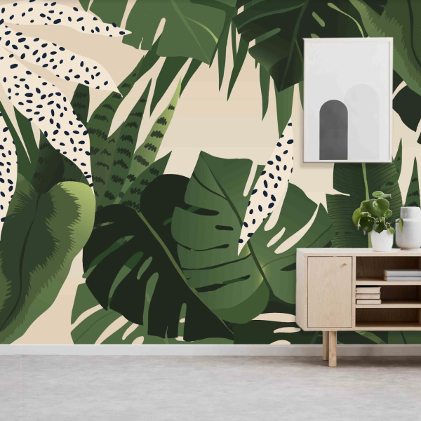 Boho Wallpaper and wall murals South Africa.