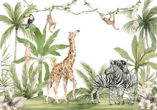 Wallpaper and Wall Murals South Africa Jungle Jamboree Mural 525661078 scaled