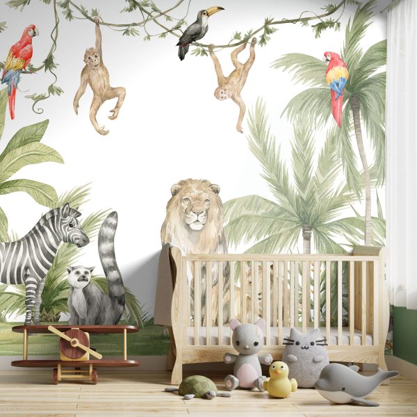 Kids animal Wallpaper and wall murals South Africa.