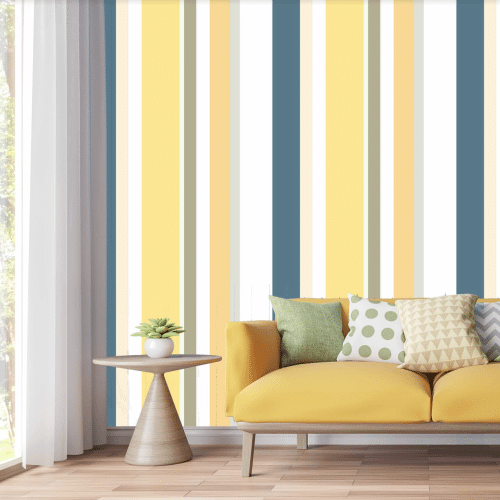 Striped Wallpaper and wall murals South Africa.